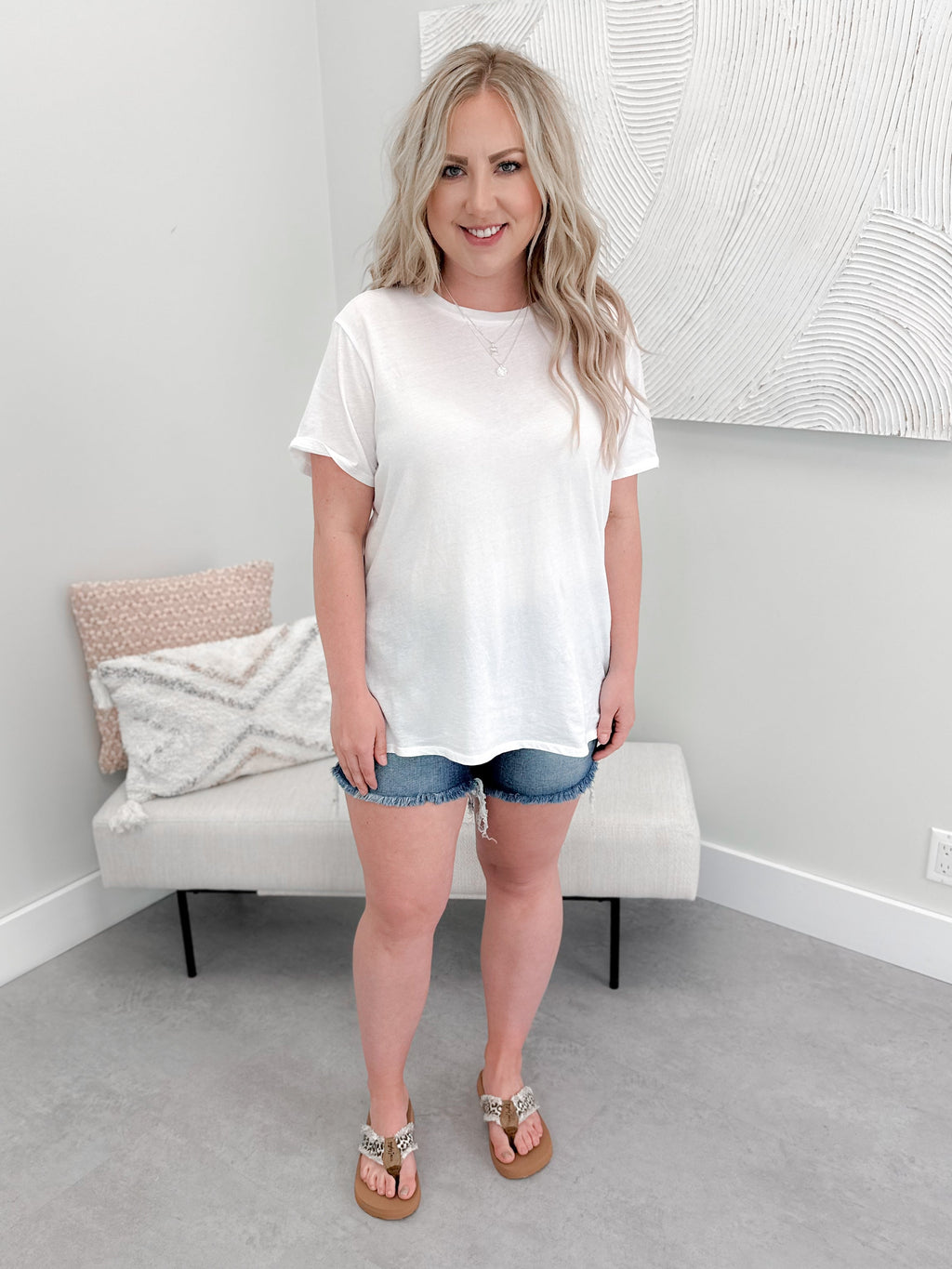 Classic Tee in White