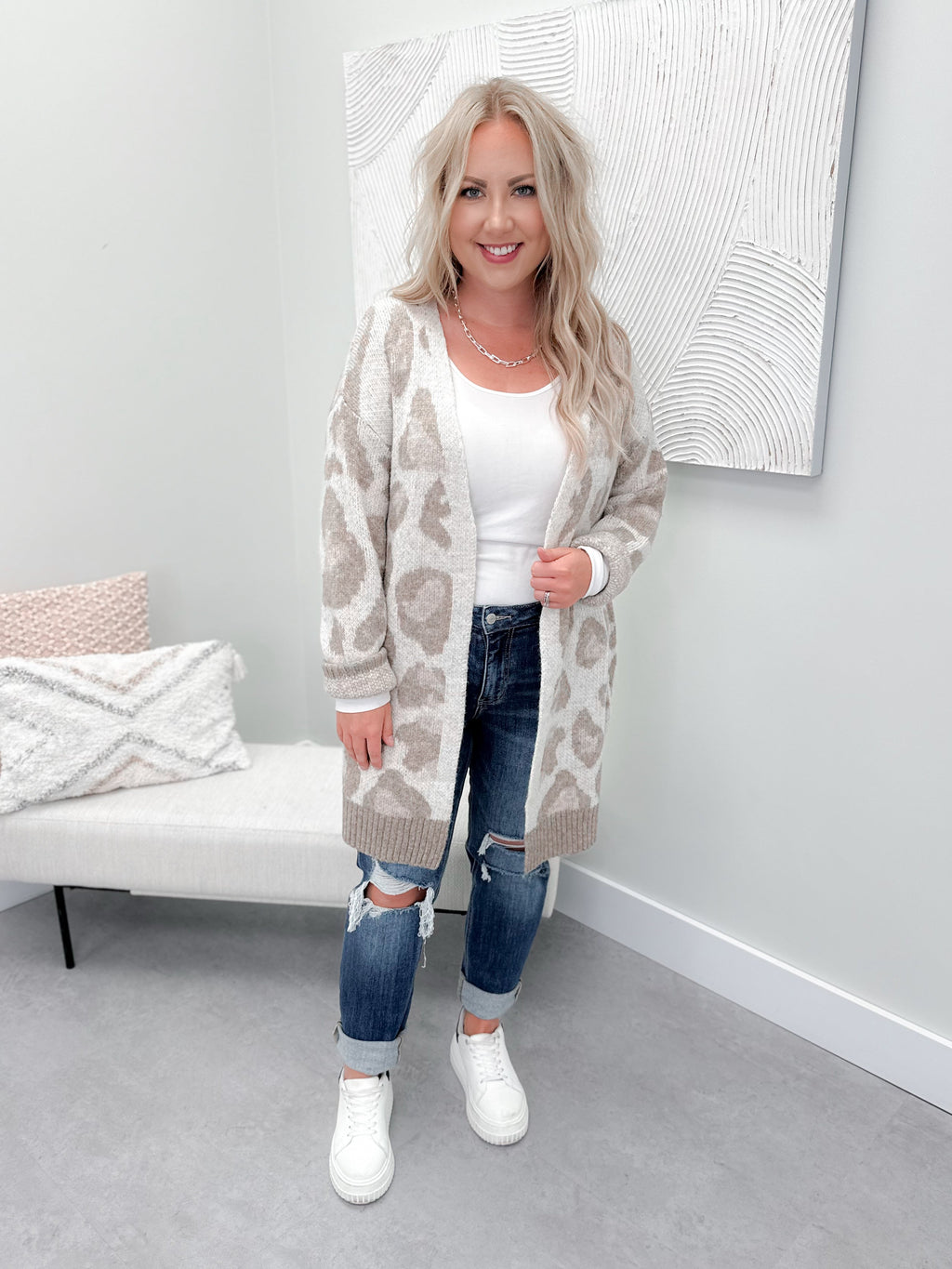 Laurel Leopard Cardigan