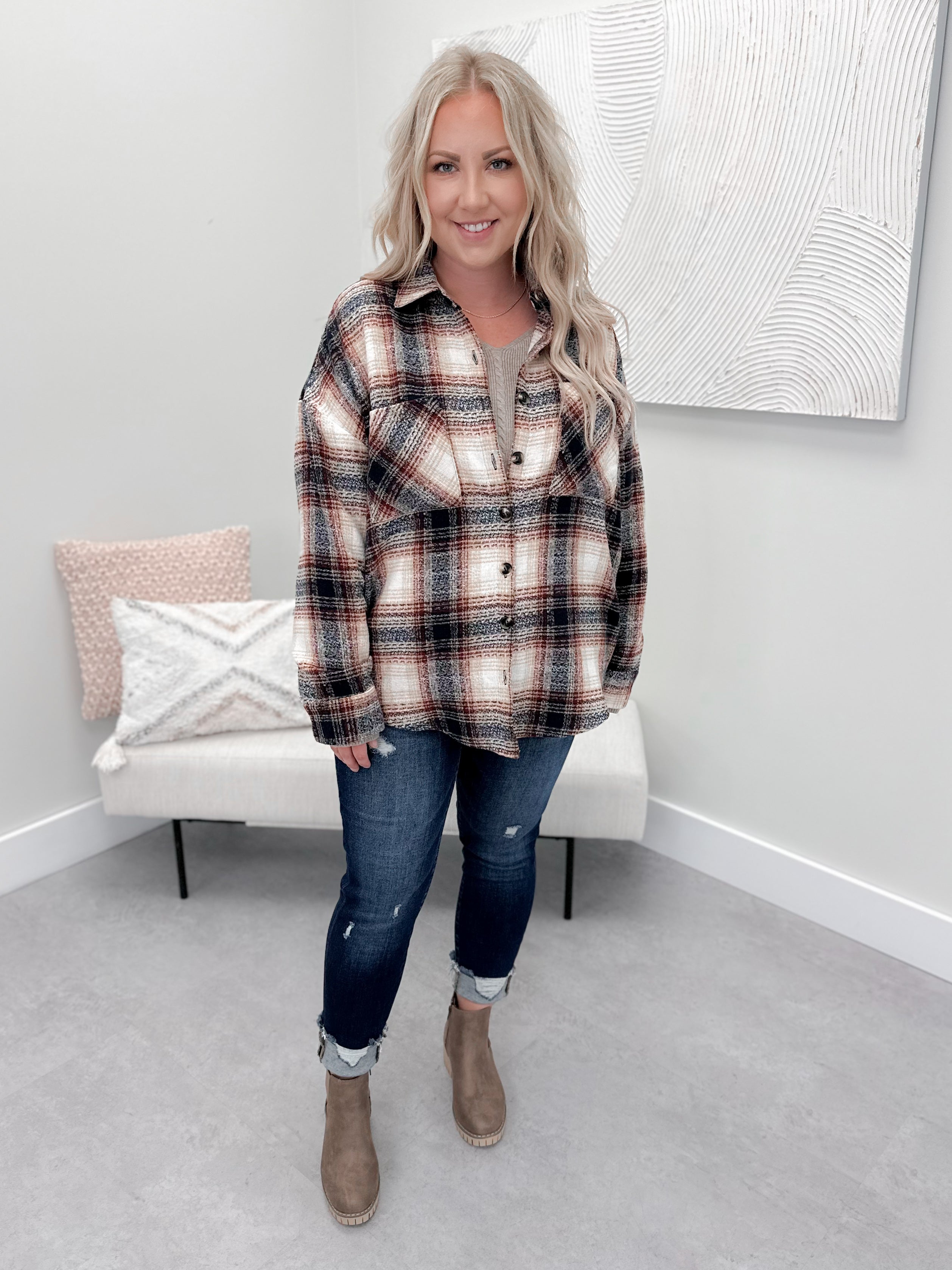 Linden Plaid Shacket