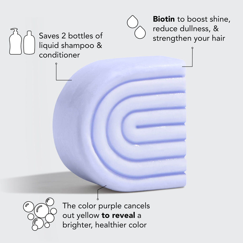 Purple Toning Solid Conditioner Bar by Kitsch