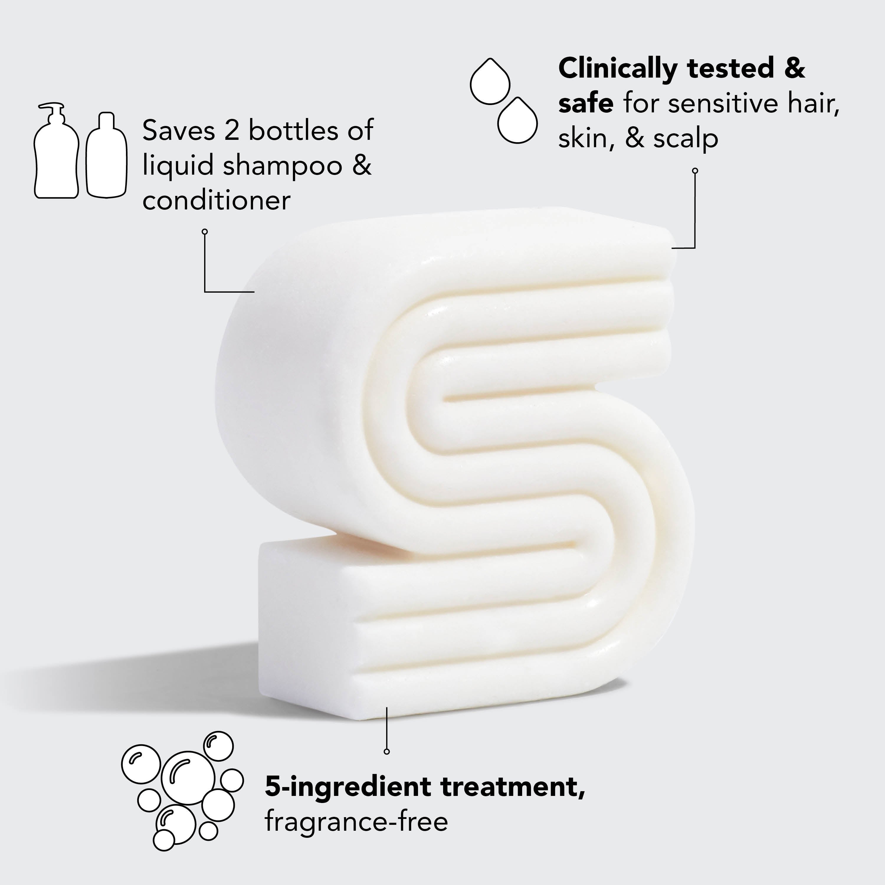 Ultra Sensitive Shampoo & Body Wash Bar by Kitsch