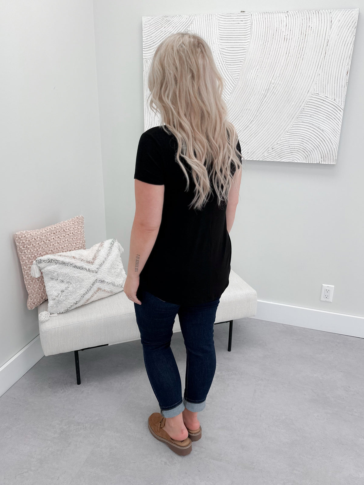 Kacey Tee in Black