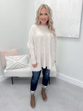 Ash Pocket Sweater in Beige