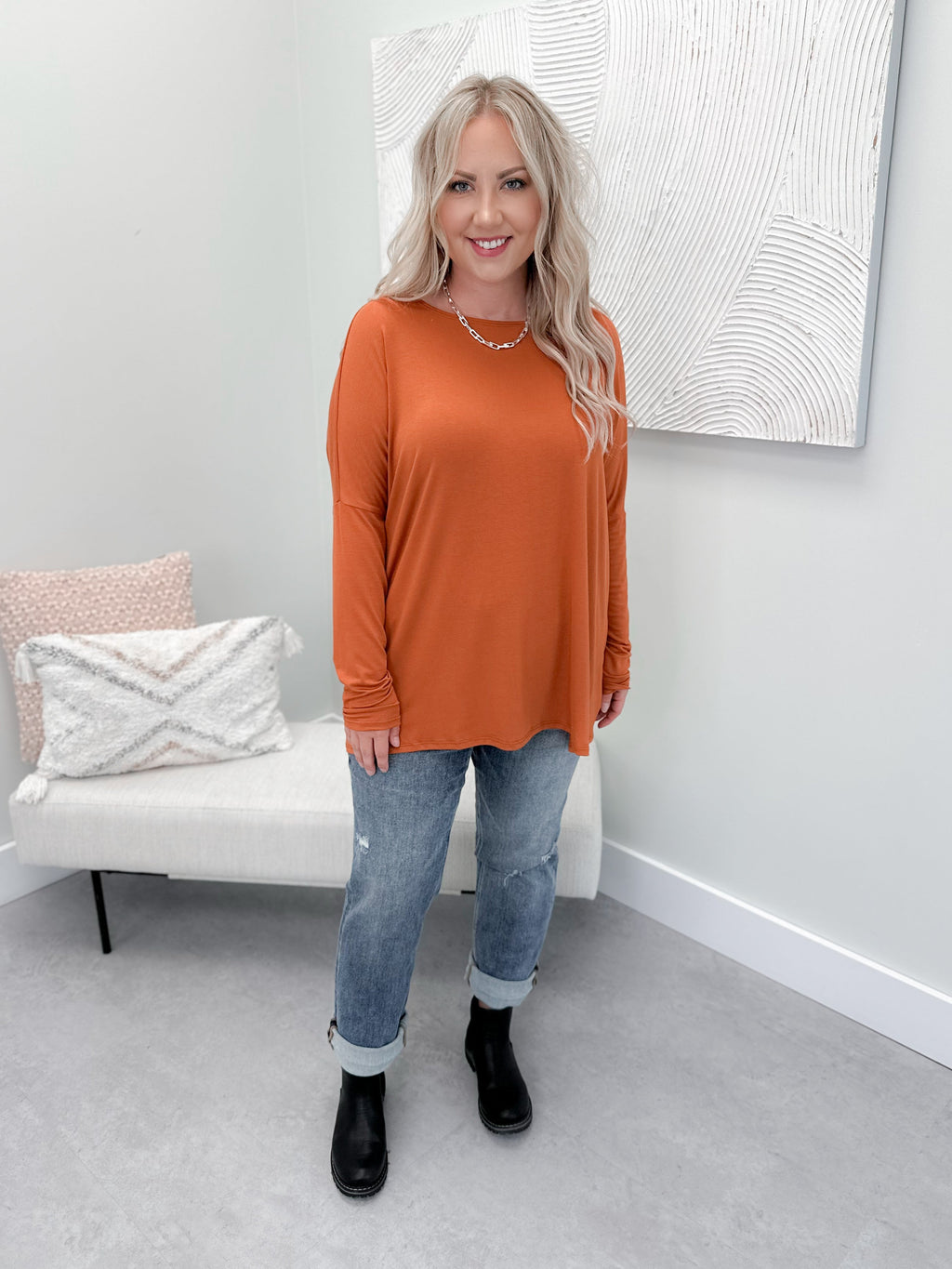 Shania Long Sleeve in Hazel