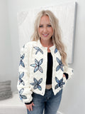 Kendra Quilted Jacket in Ivory
