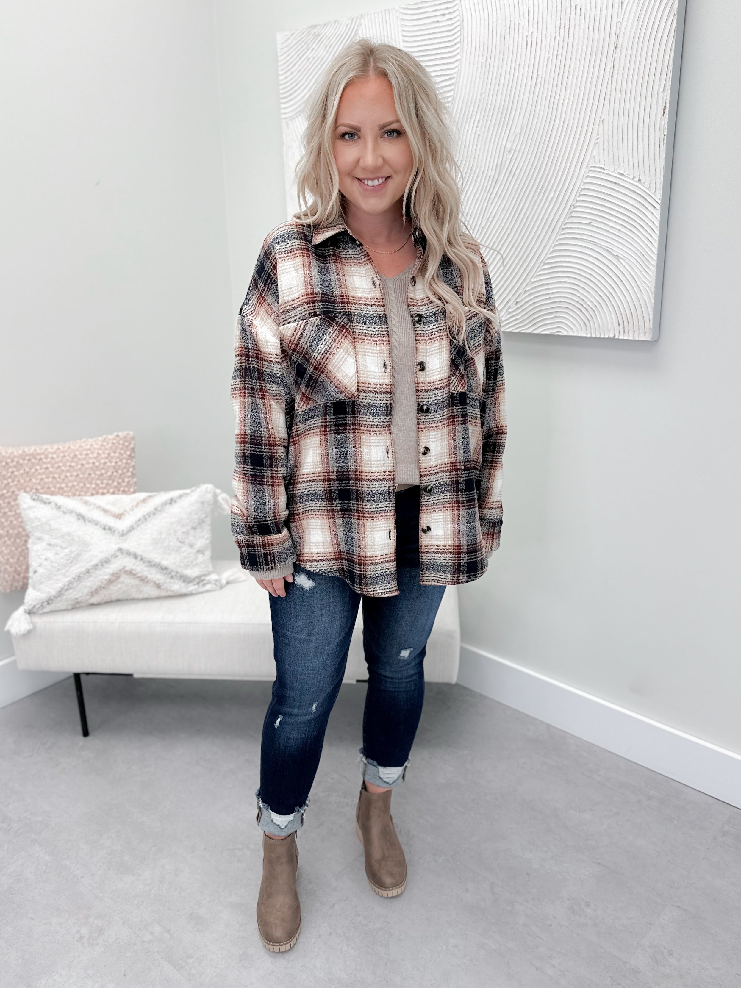 Linden Plaid Shacket