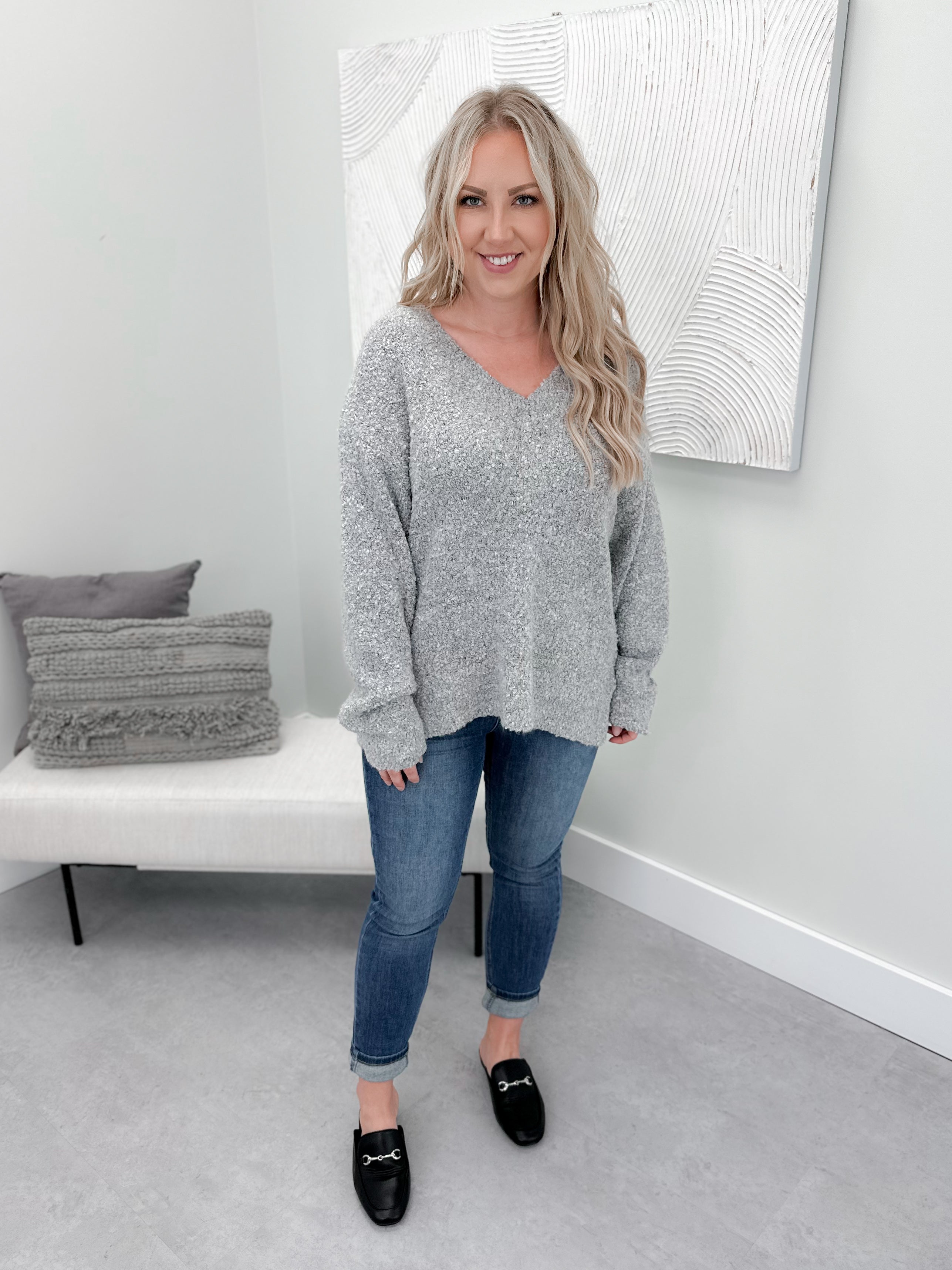 North Sweater in Grey