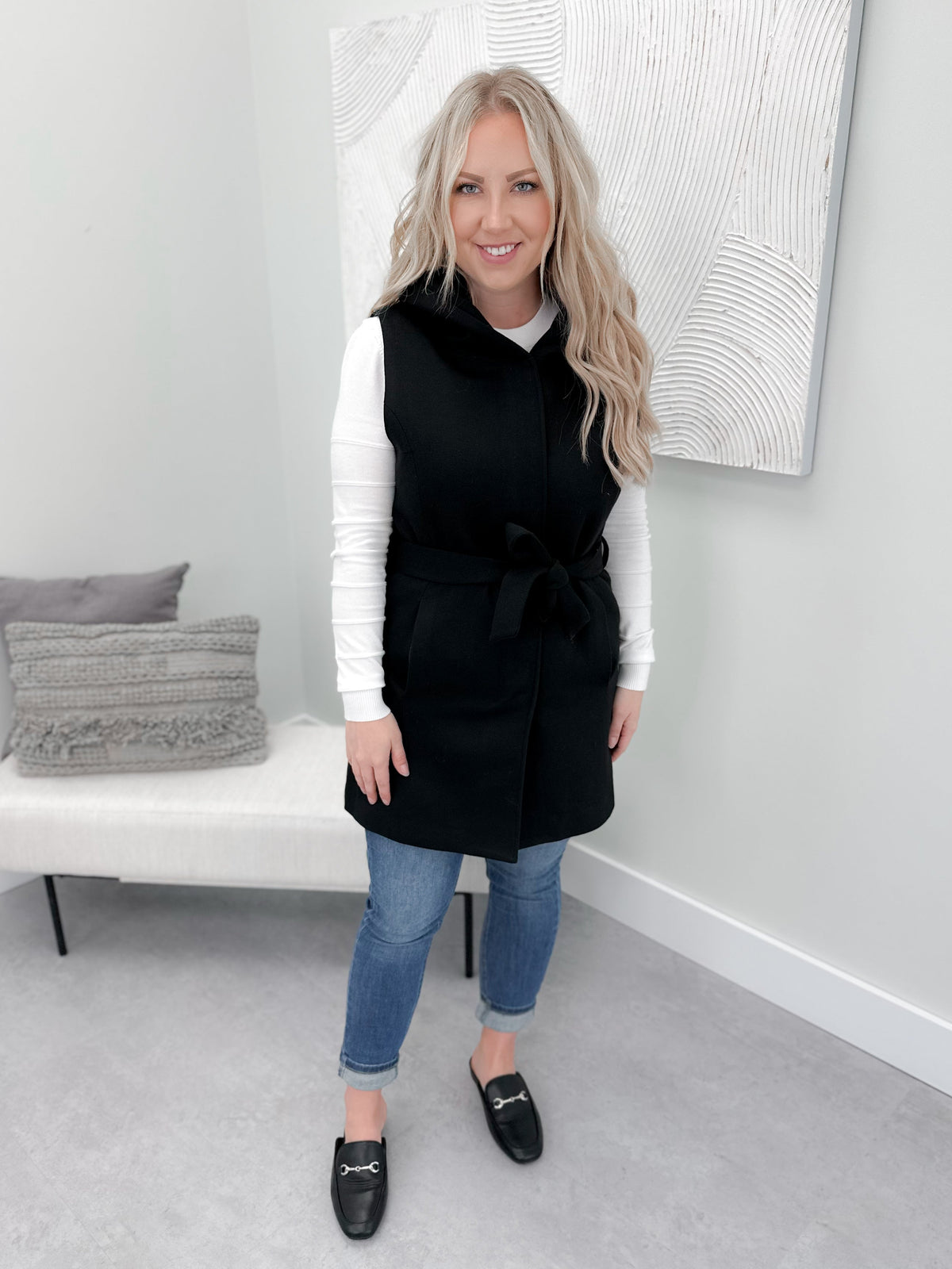 Sedona Vest in Black