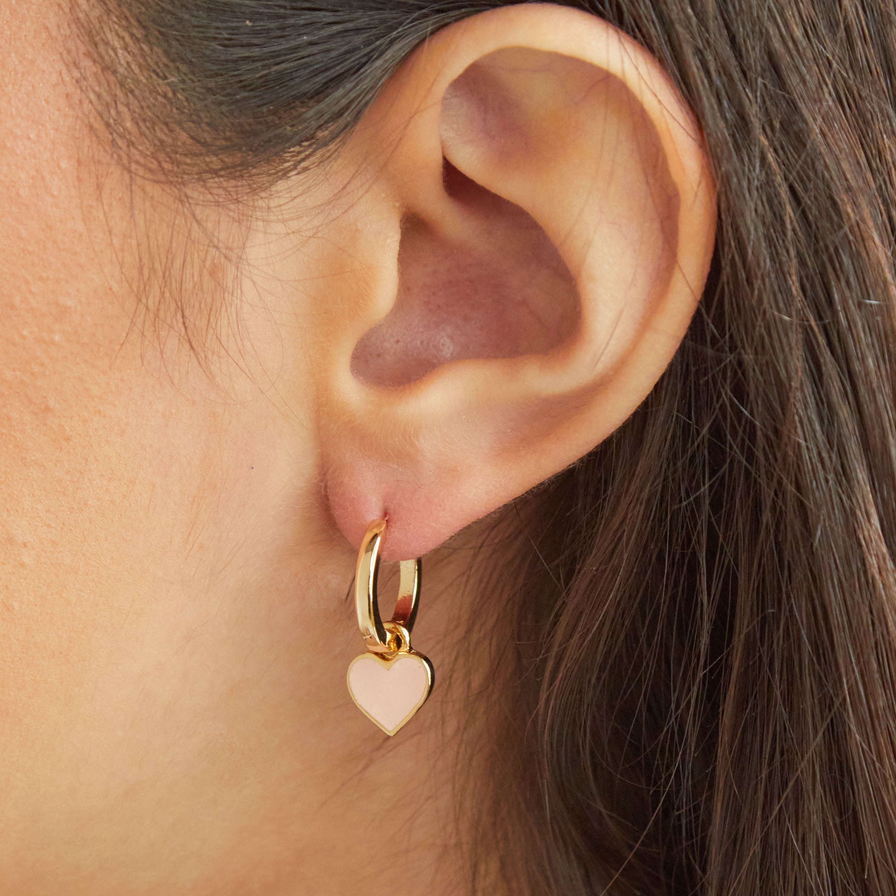 Goddess Huggie Hoops Earring