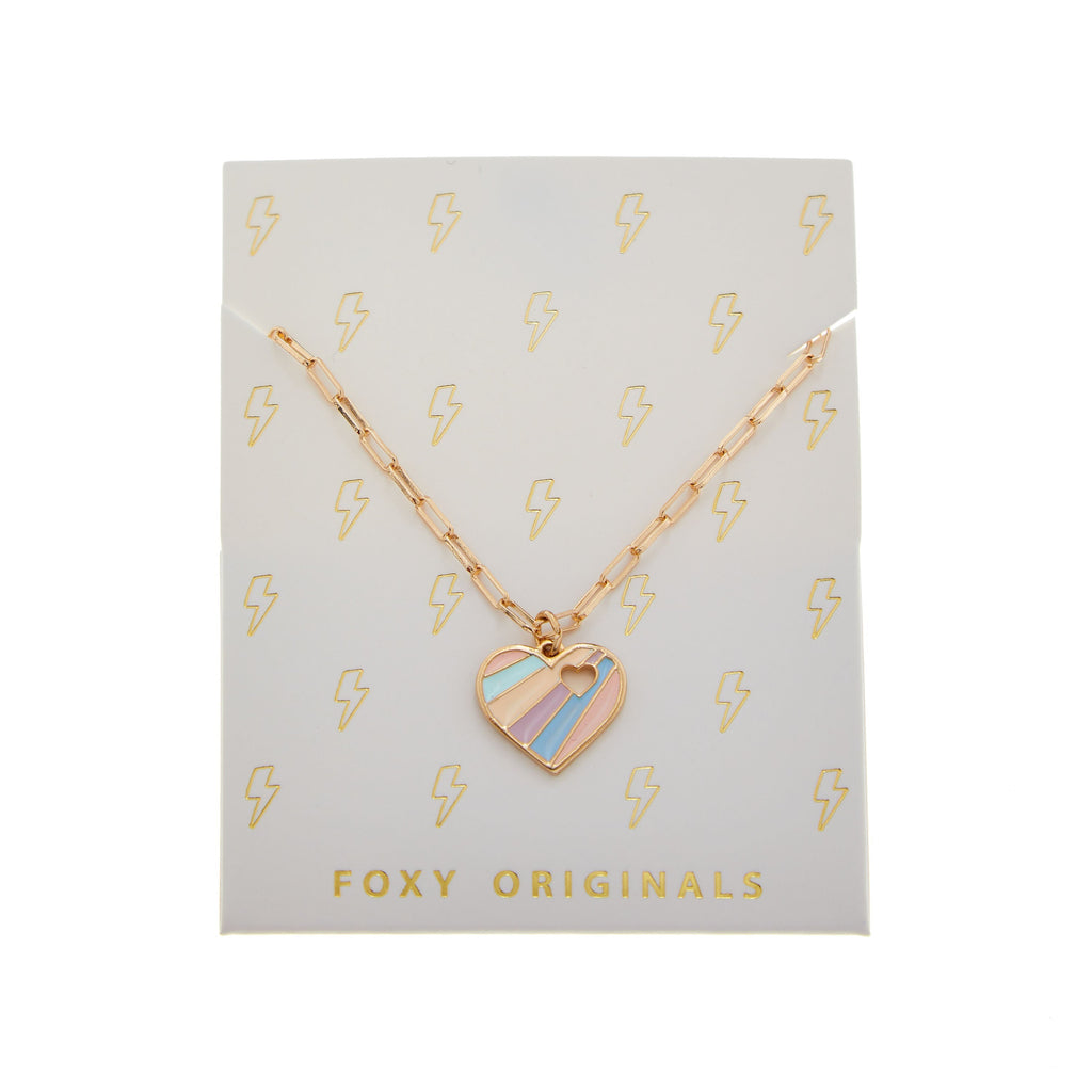 Goddess Heart Charm Necklace