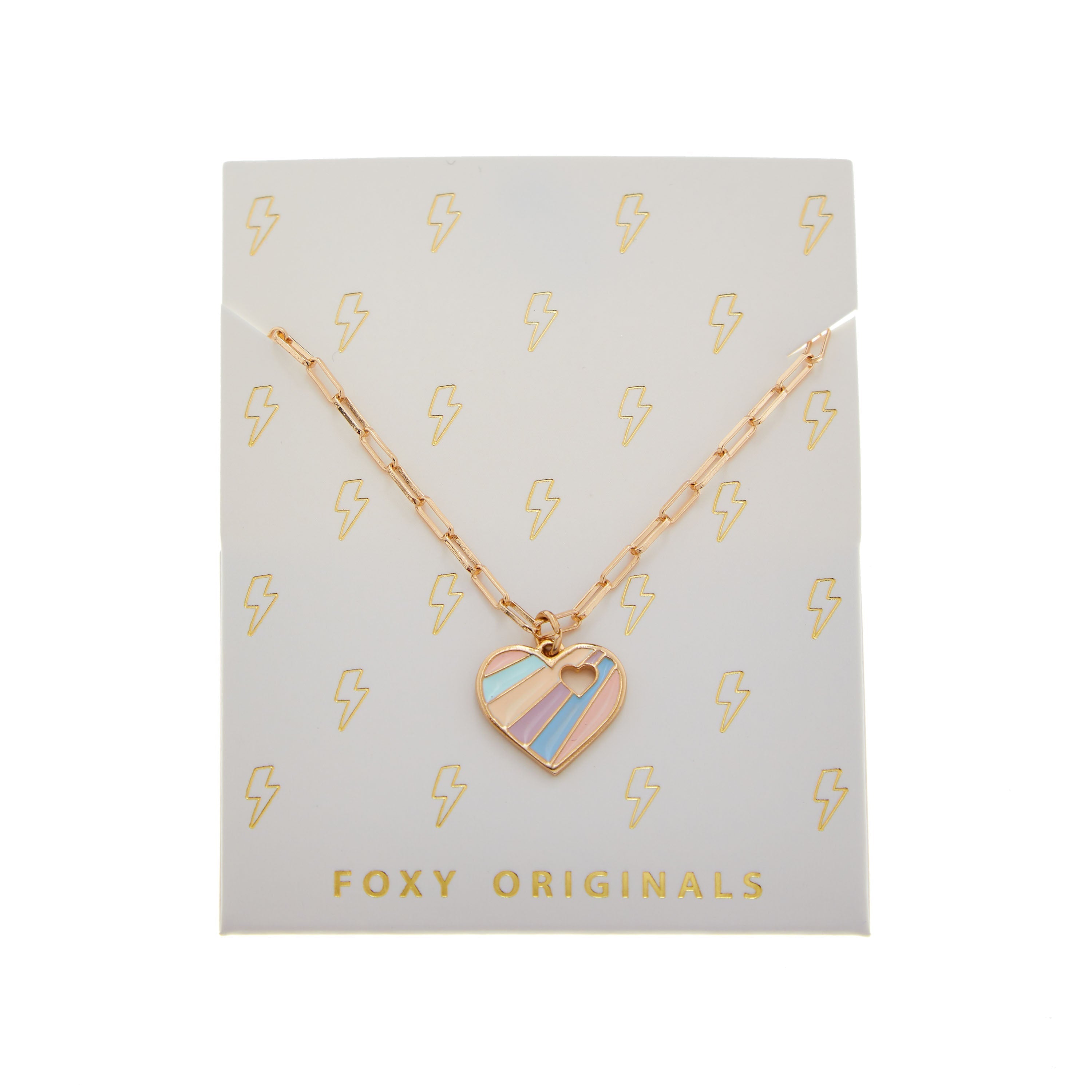Goddess Heart Charm Necklace