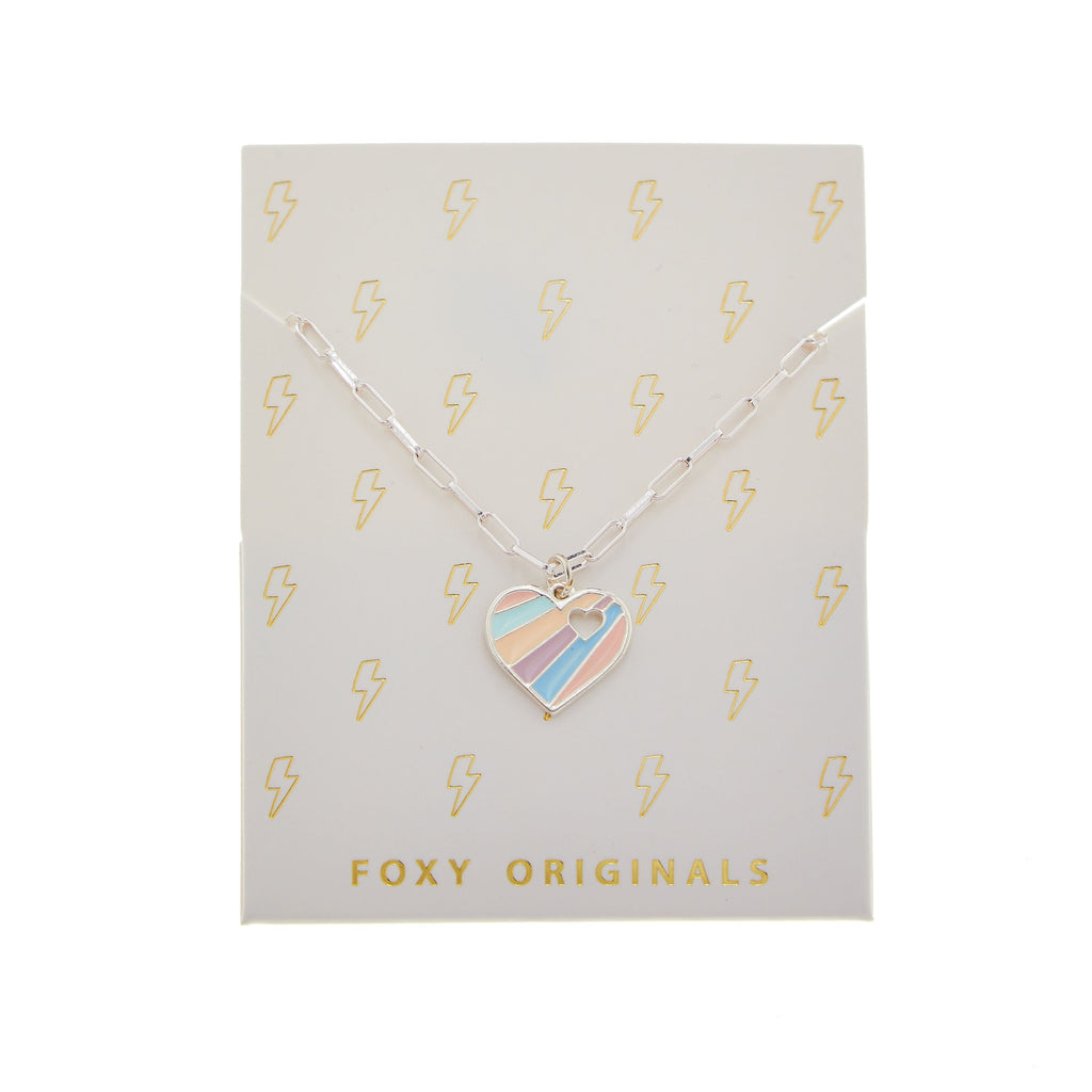Goddess Heart Charm Necklace