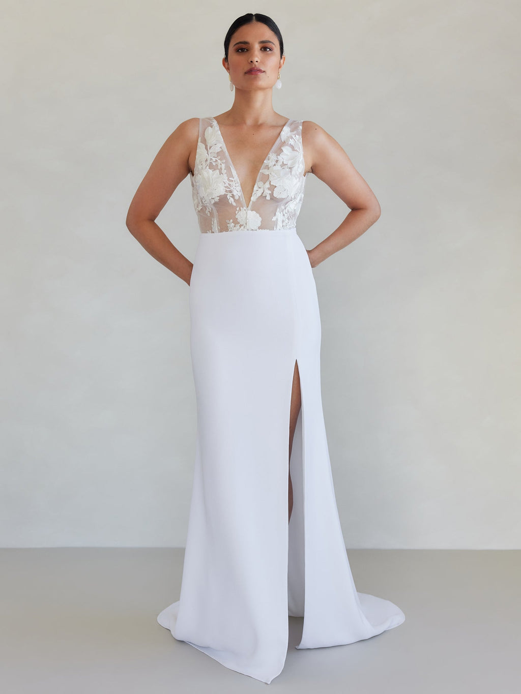 Lexington Sheer Bridal Dress