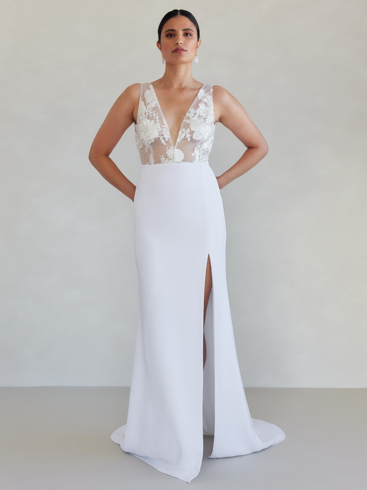 Lexington Sheer Bridal Dress