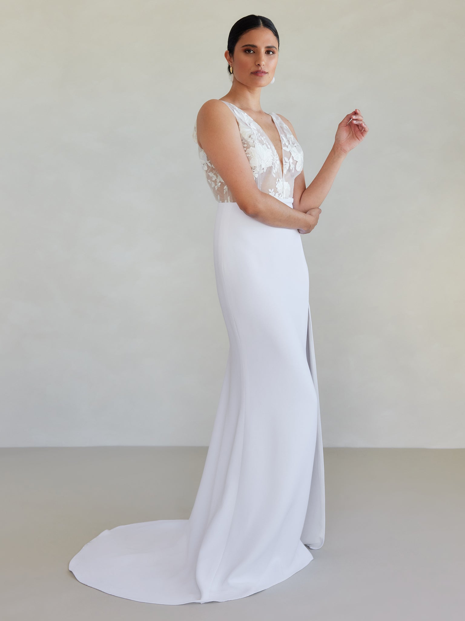 Lexington Sheer Bridal Dress