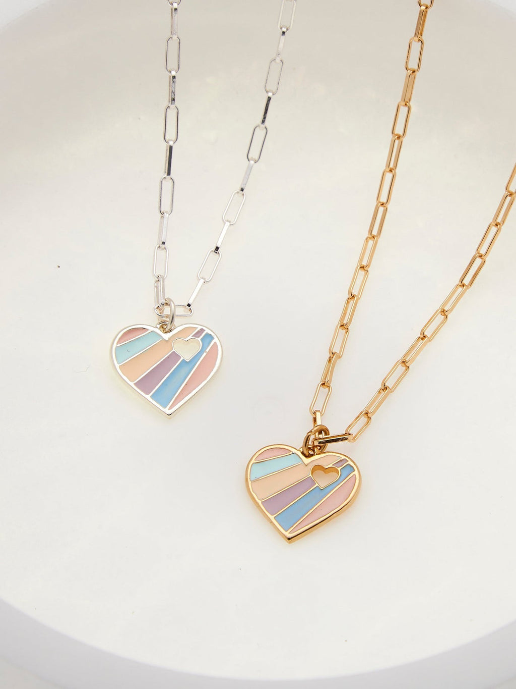 Goddess Heart Charm Necklace