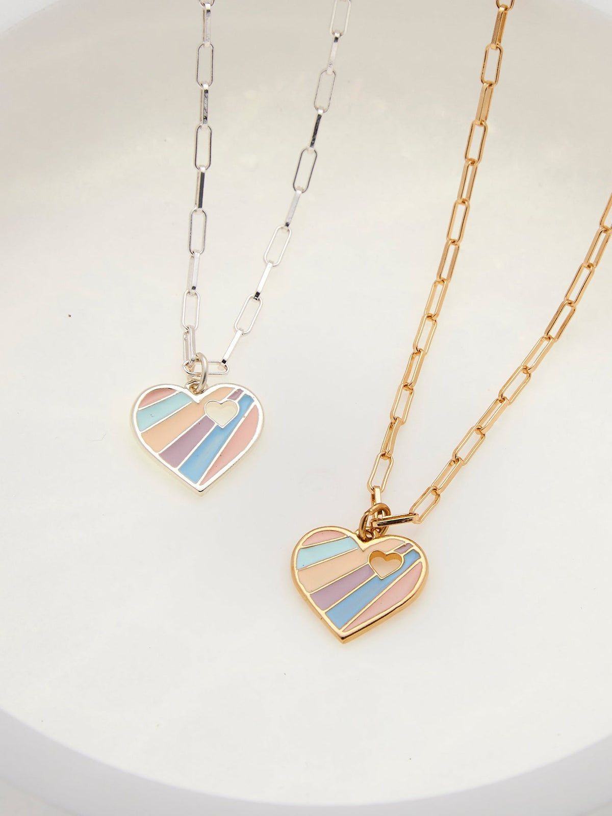Goddess Heart Charm Necklace
