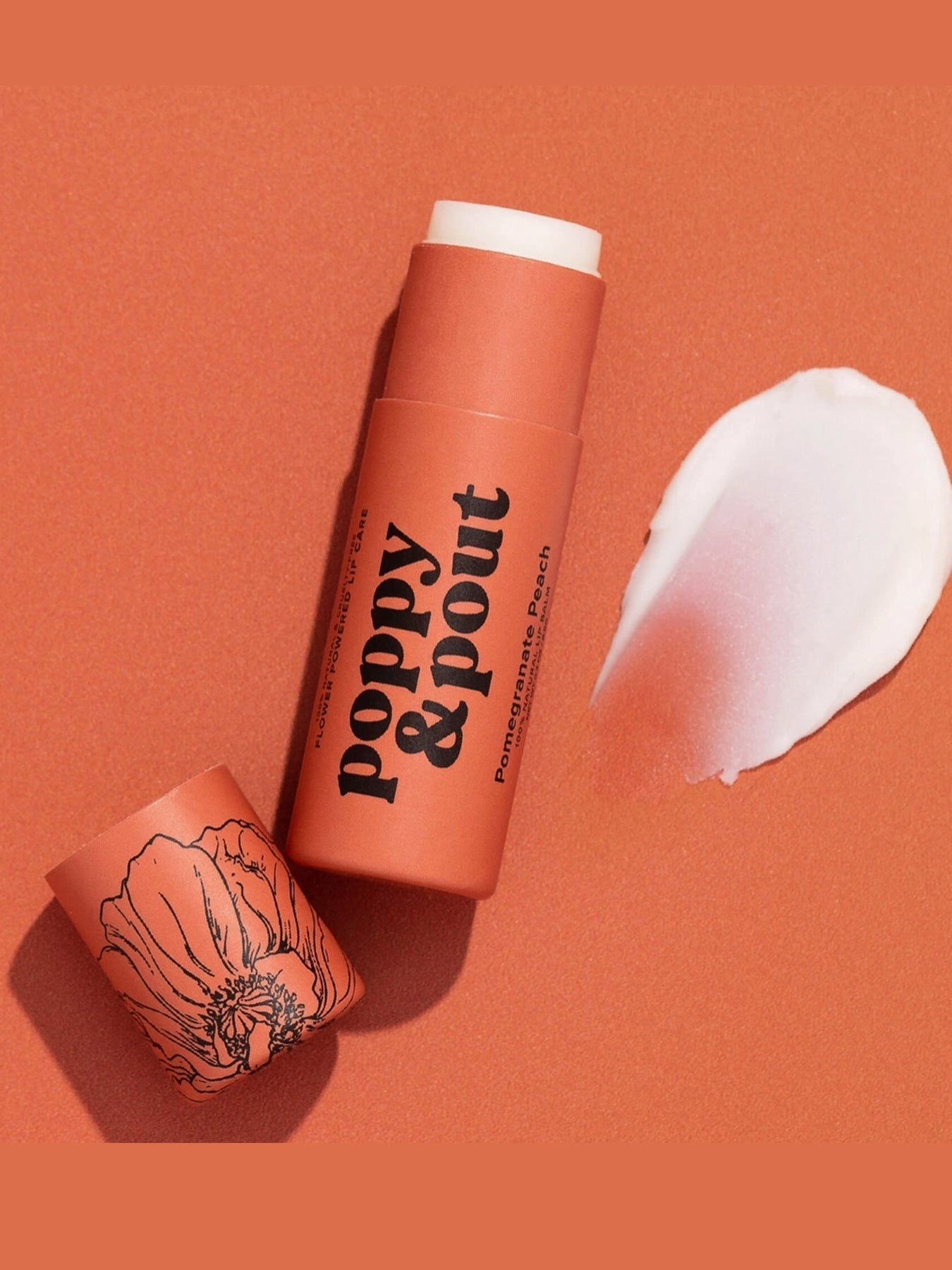 Lip Balm in Pomegranate Peach