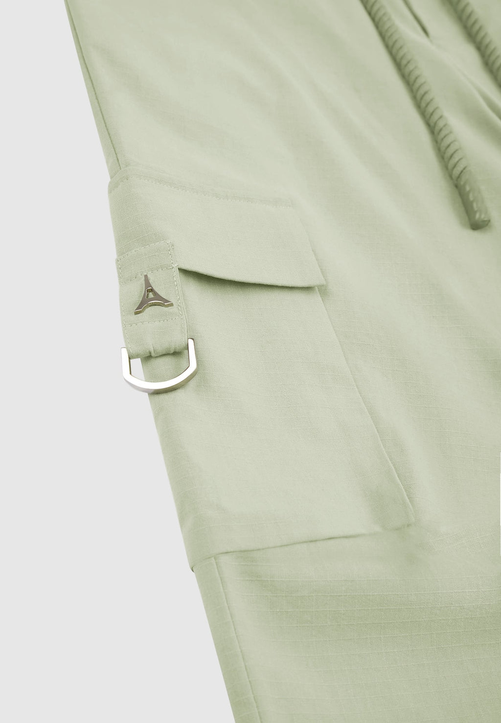 Ripstop Parachute Cargo Pants - Sage