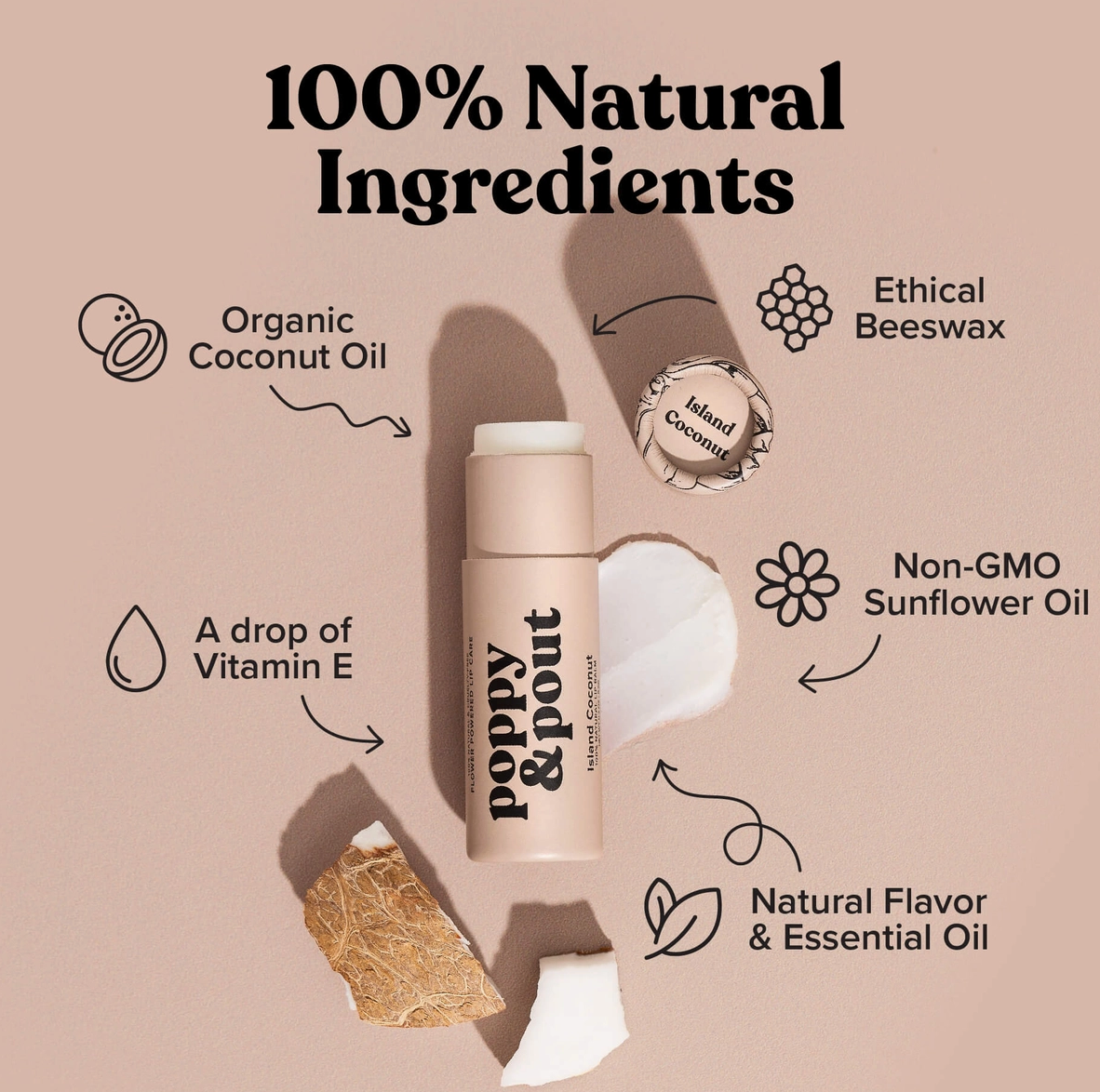 Lip Balm in Island Coconut