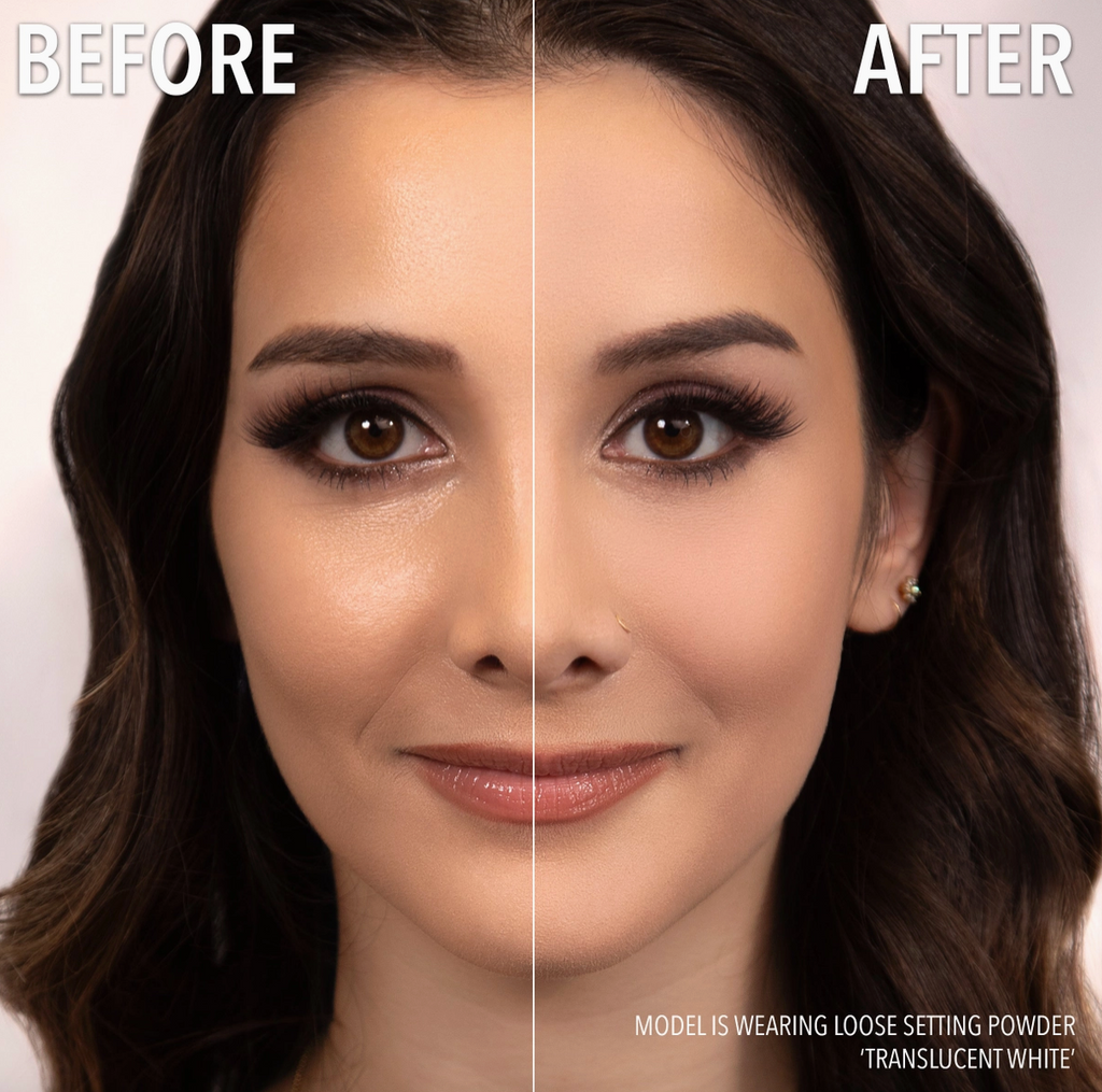 Loose Setting Powder in Translucent White