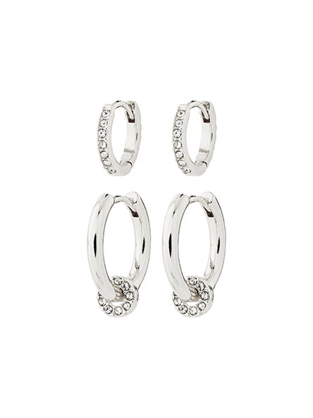 Scottie 2 in 1 Earring Set by Pilgrim
