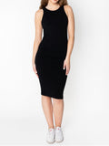 Bamboo Ribbed Tank Dress by C'est Moi