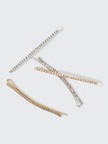 Metal Rhinestone Extra Long Bobby Pins by Kitsch