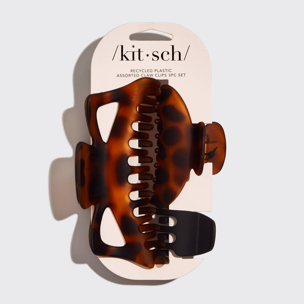 Essential Assorted Jumbo Claw Clips by Kitsch