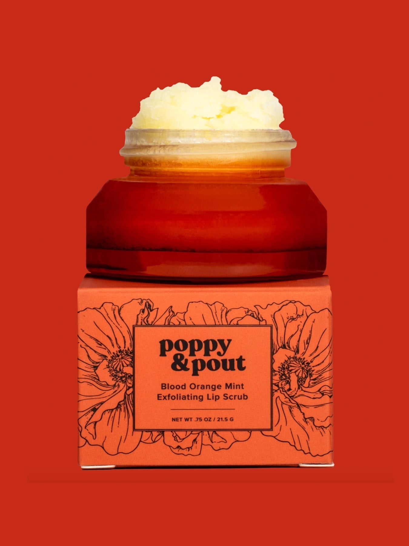 Lip Scrub in Blood Orange Mint