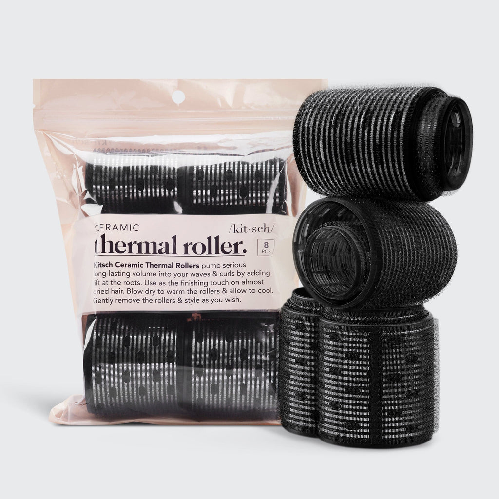 Ceramic Hair Roller 8pc Variety Pack by Kitsch