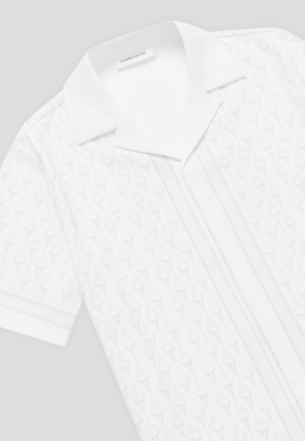 Eiffel Monogram Resort Shirt - White