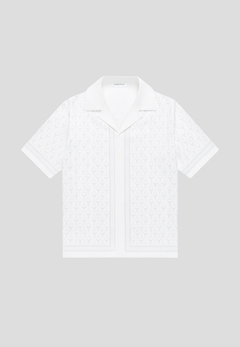 Eiffel Monogram Resort Shirt - White