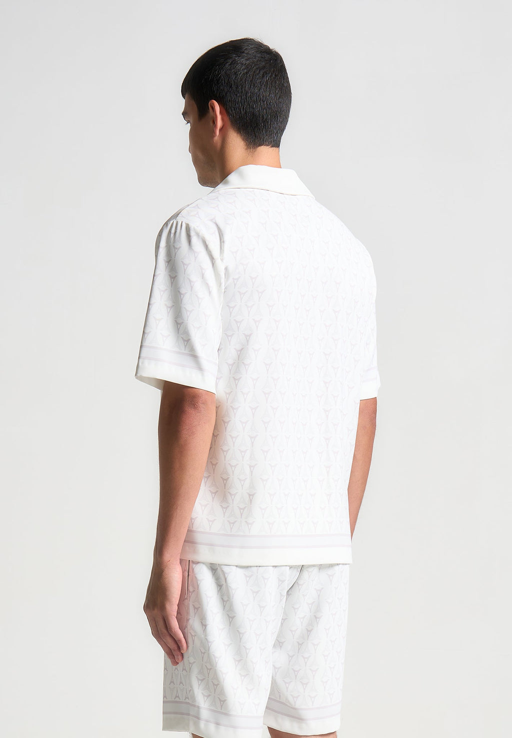 Eiffel Monogram Resort Shirt - White