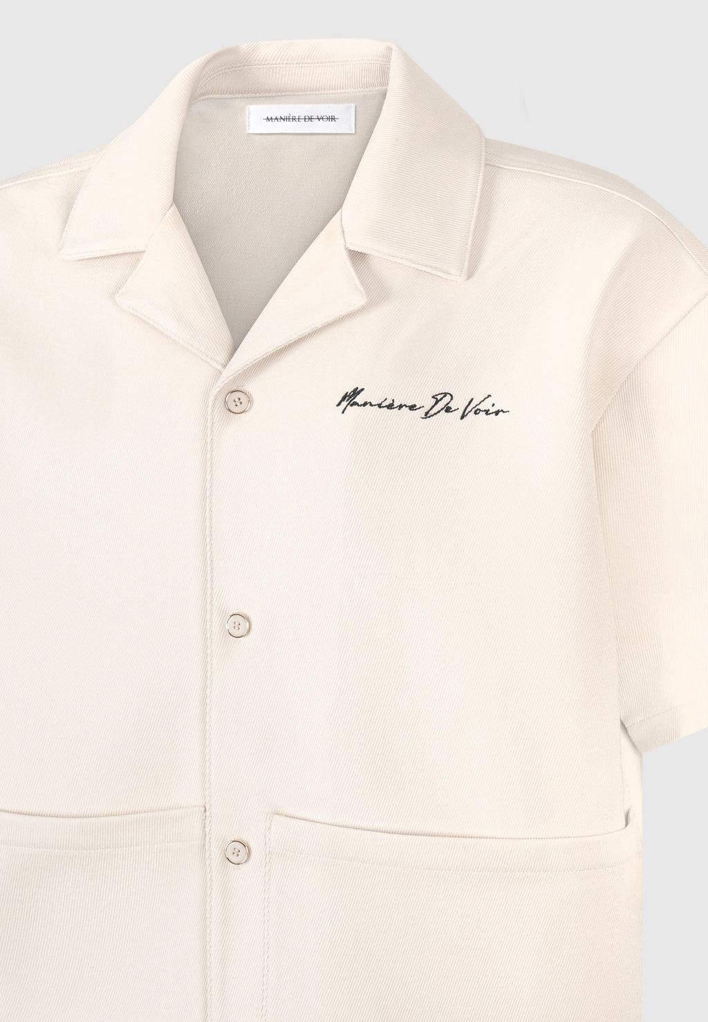 Eiffel Twill Shirt - Cream