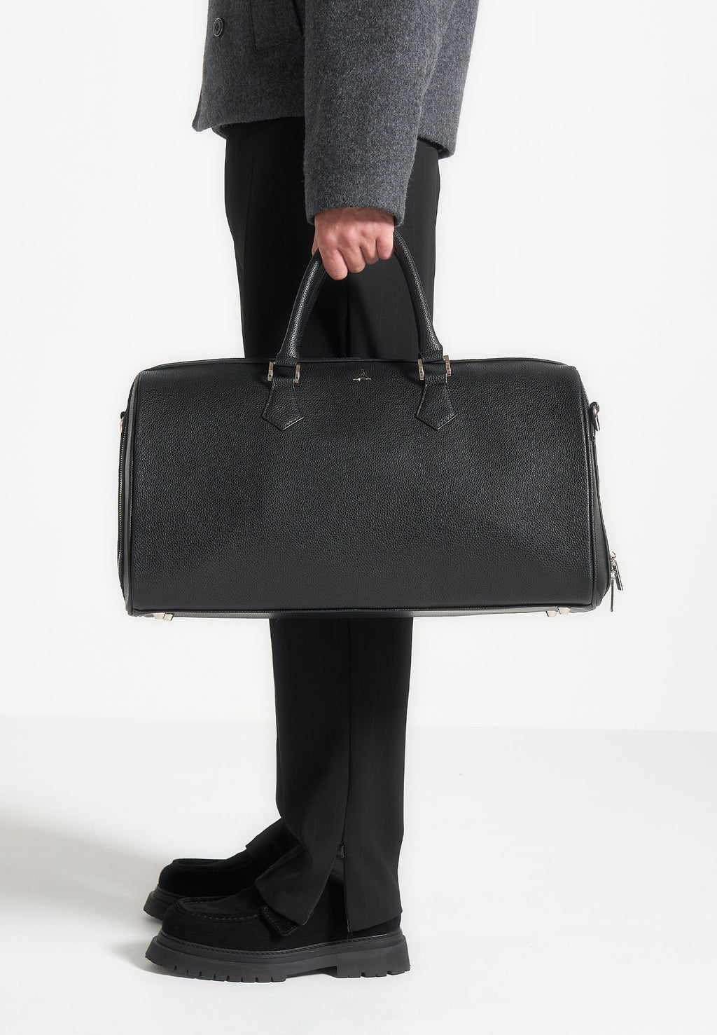 Éternel Leather Travel Bag - Black