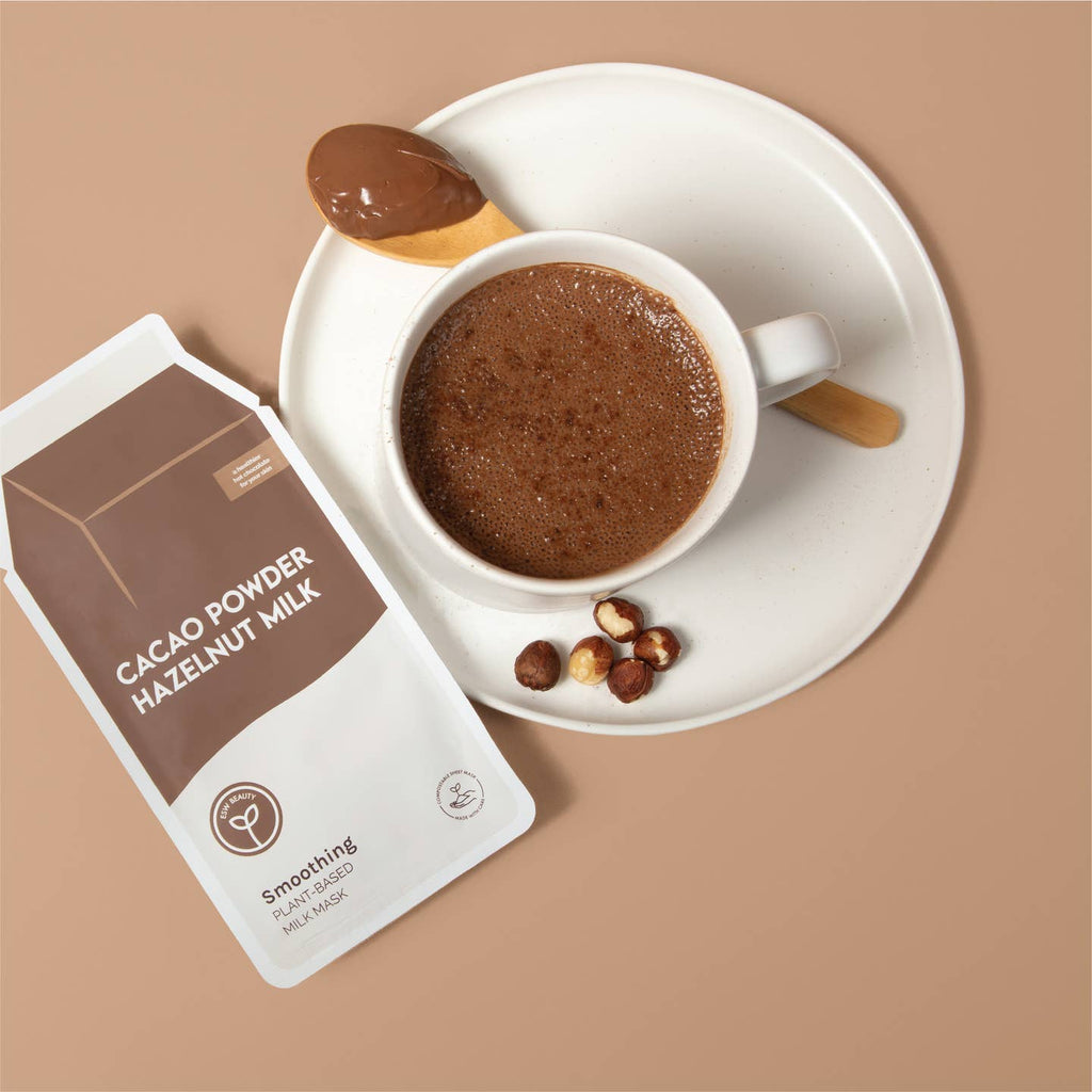 Cacao Powder Hazelnut Milk Smoothing Milk Mask