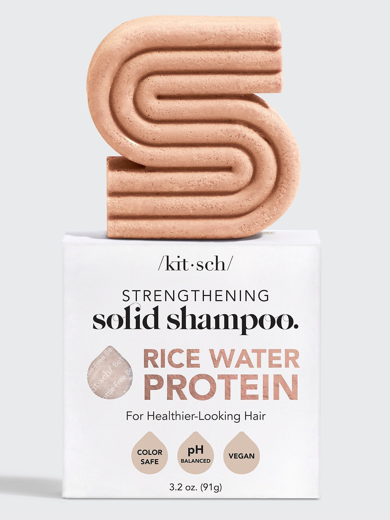 Rice Water Protein Shampoo Bar For Hair Growth by Kitsch