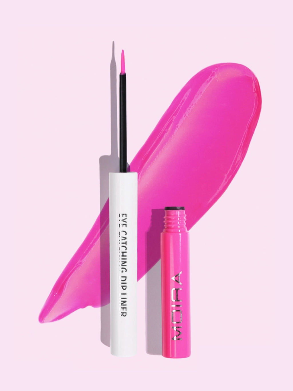 Eye Catching Dip Liner in Hot Pink