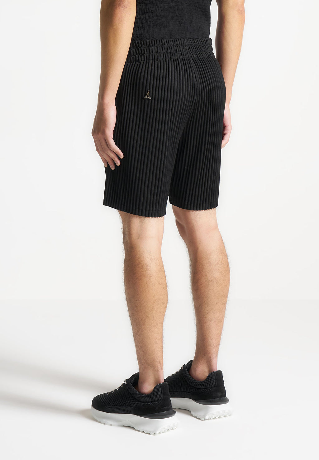 Pleated Shorts - Black