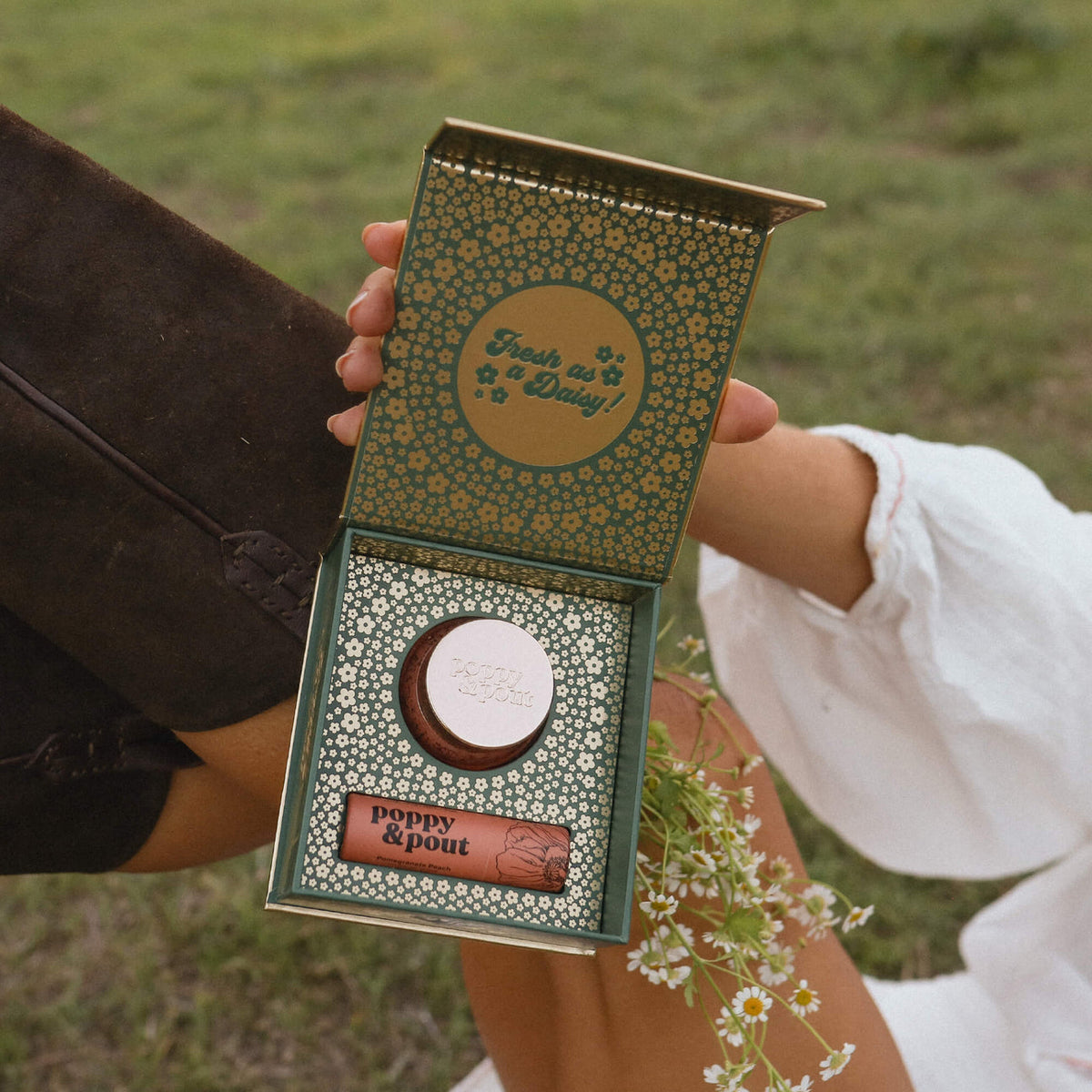 Lip Care Duo in Pomegranate Peach