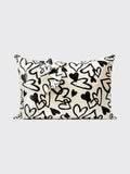 Standard Satin Pillowcase in Heart by Kitsch