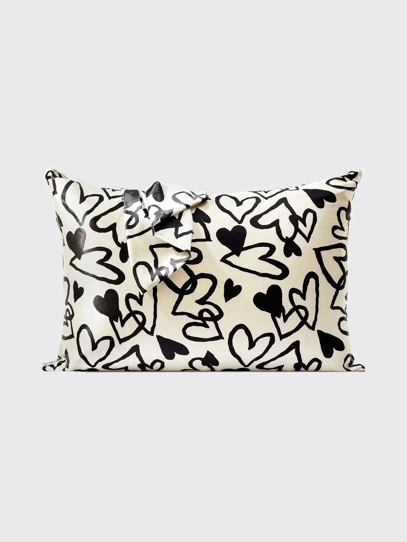 Standard Satin Pillowcase in Heart by Kitsch