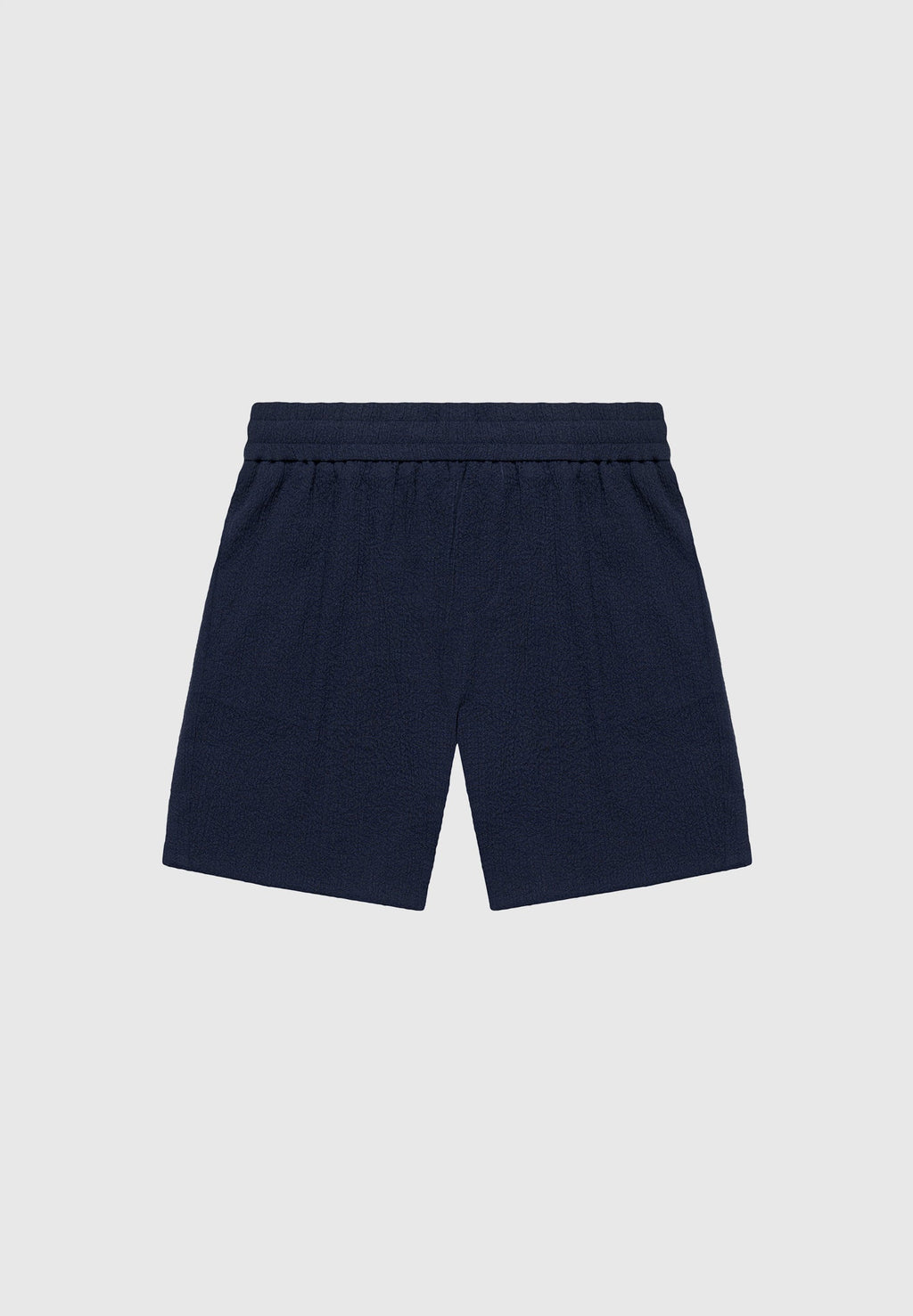 Seersucker Shorts - Navy