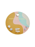 Fleur Mix and Match Earring Set in Silver
