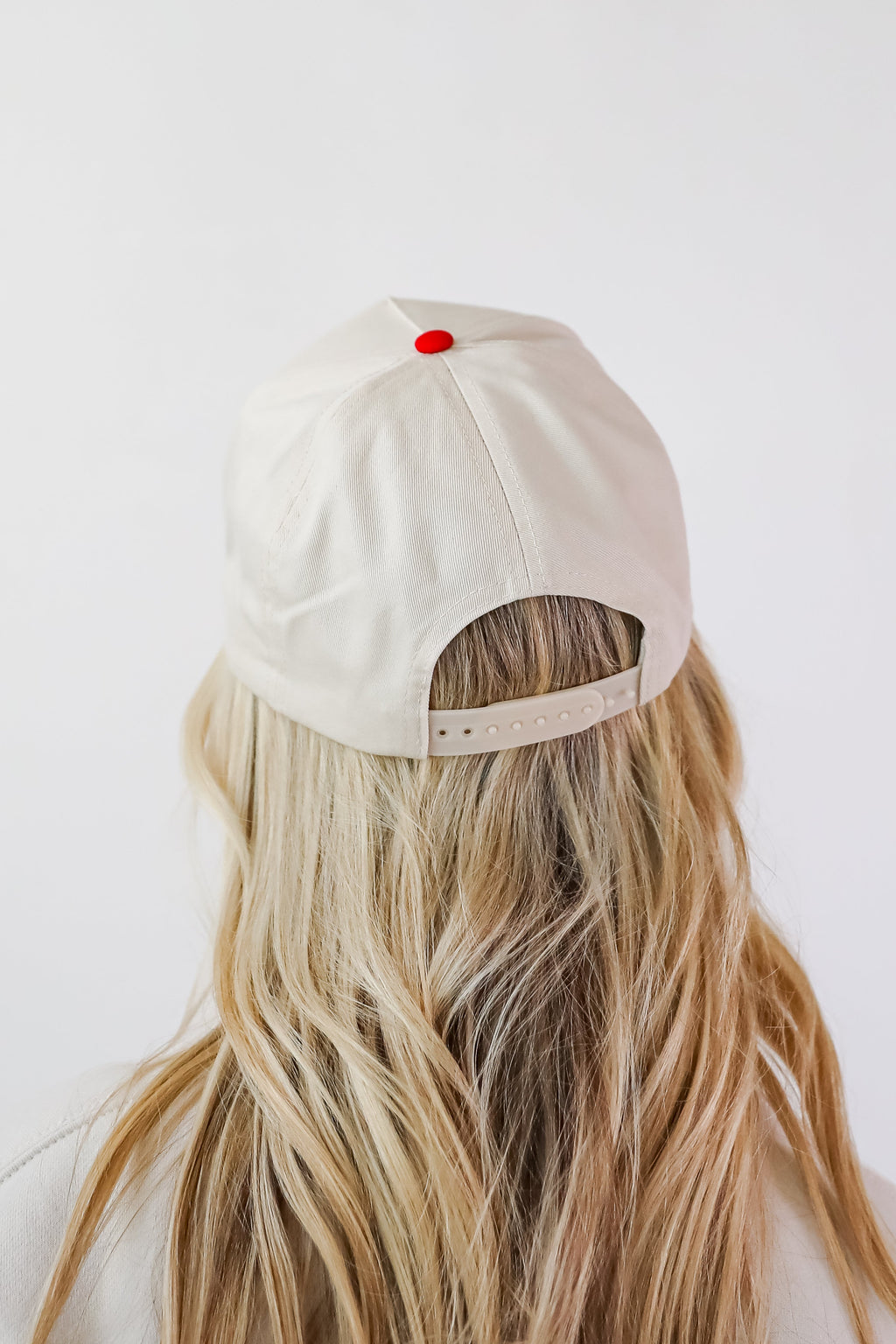 Red Bulldogs Color Block Embroidered Hat