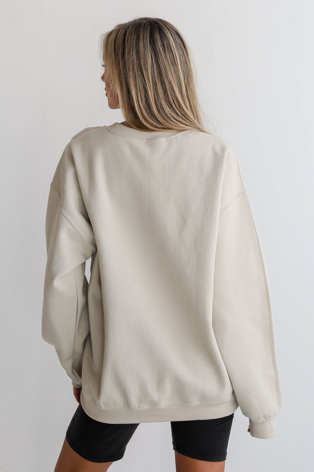 FINAL SALE - Taupe Golf Club Sweatshirt