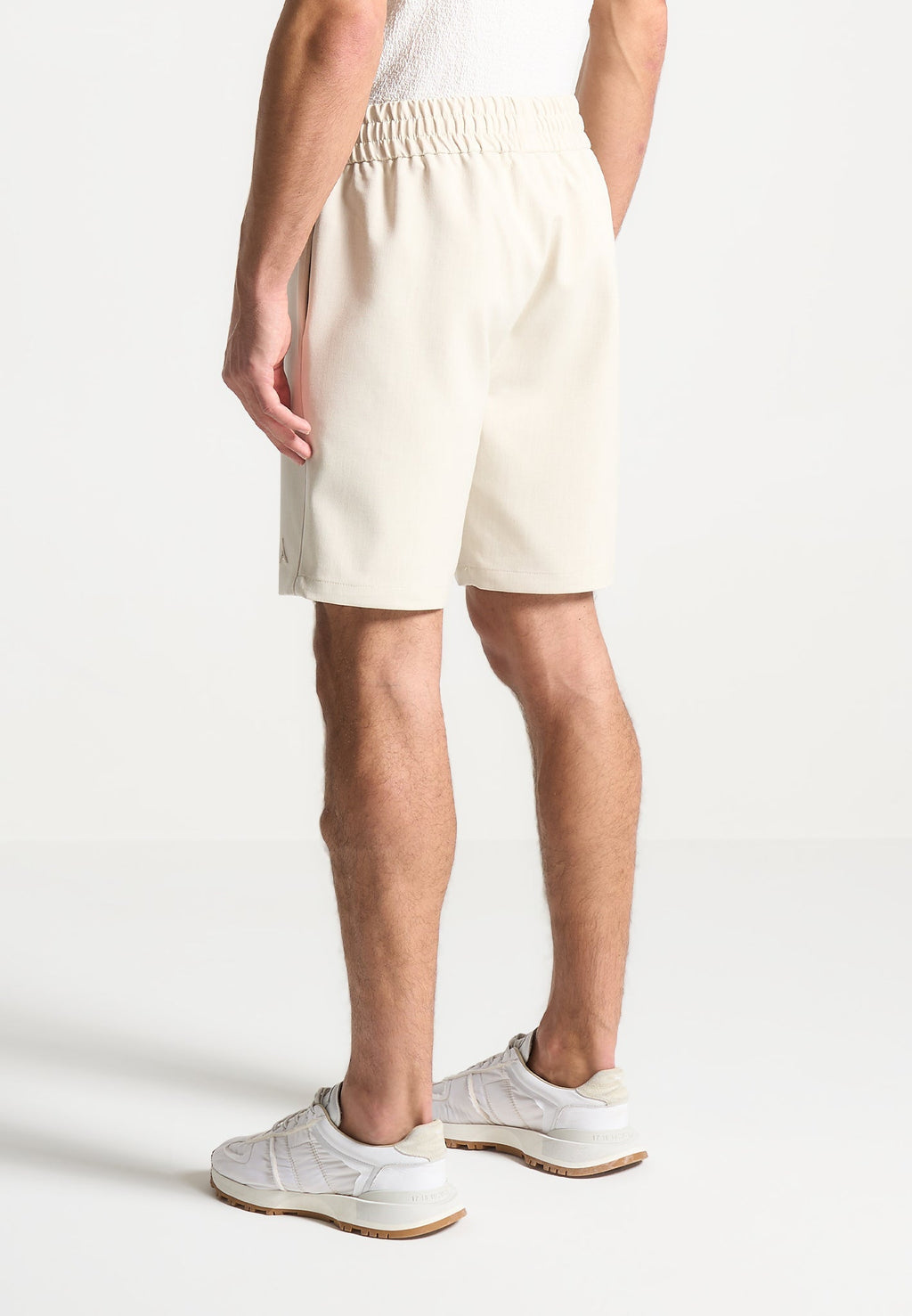 Signature Baseball Shorts - Beige