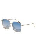 Jonan Sunglasses in Blue/Gold by Pilgrim