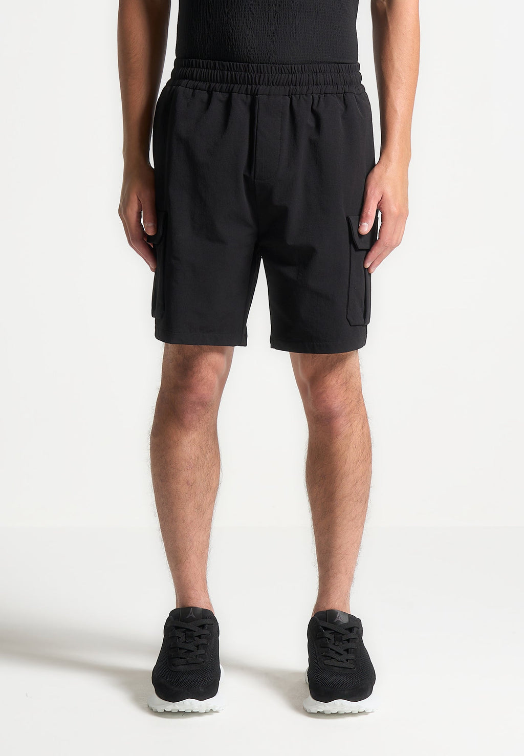 Technical Cargo Shorts - Black